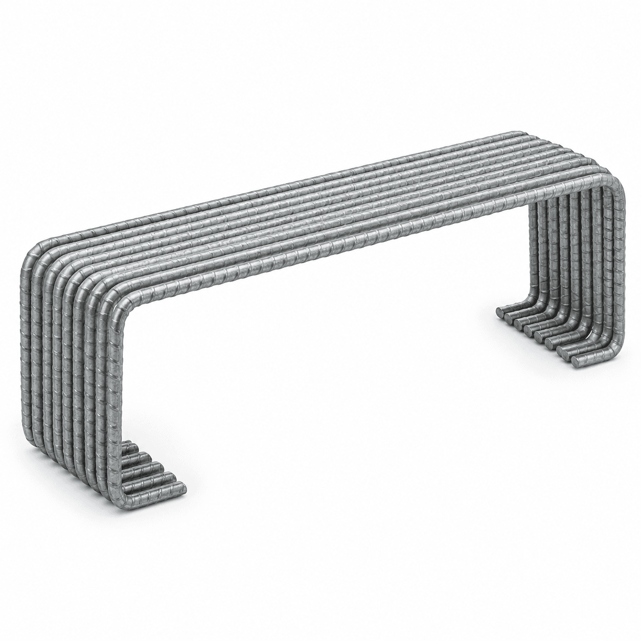 Product photo of 20 × 08 × 1-5/8" Rebar Hangers — Bundle of 10