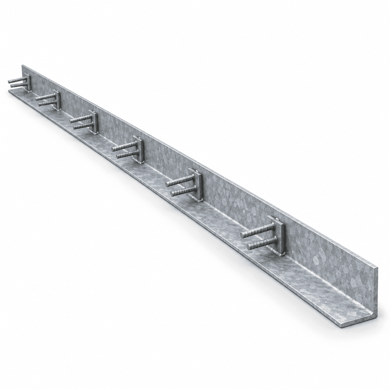 Product photo of 1-3/4" × 1-3/4" × 1/4" × 96" Angle Embed — Type AA